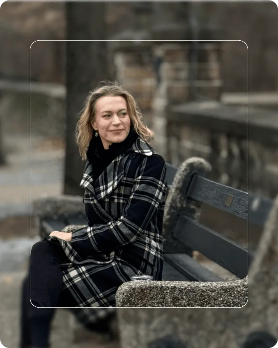 smiling woman