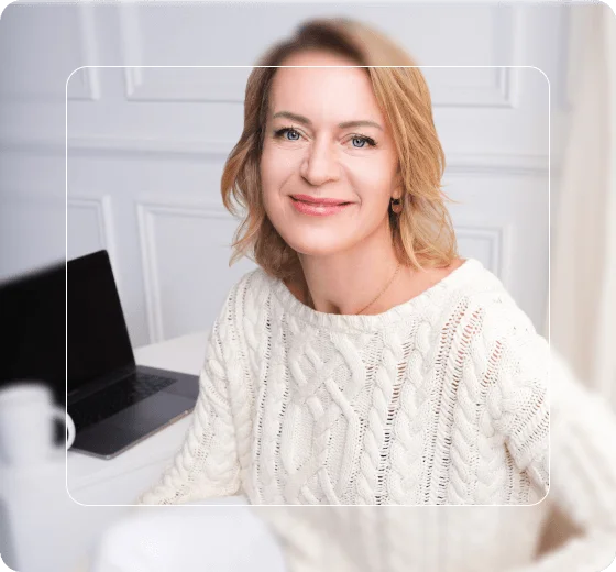 smiling woman