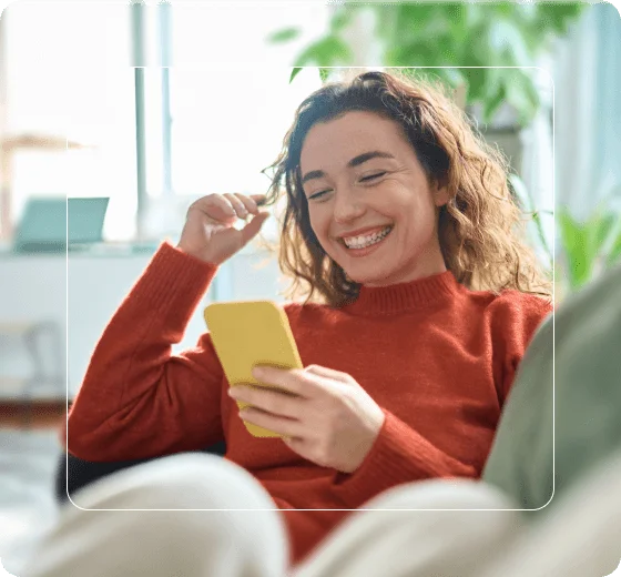 smiling woman